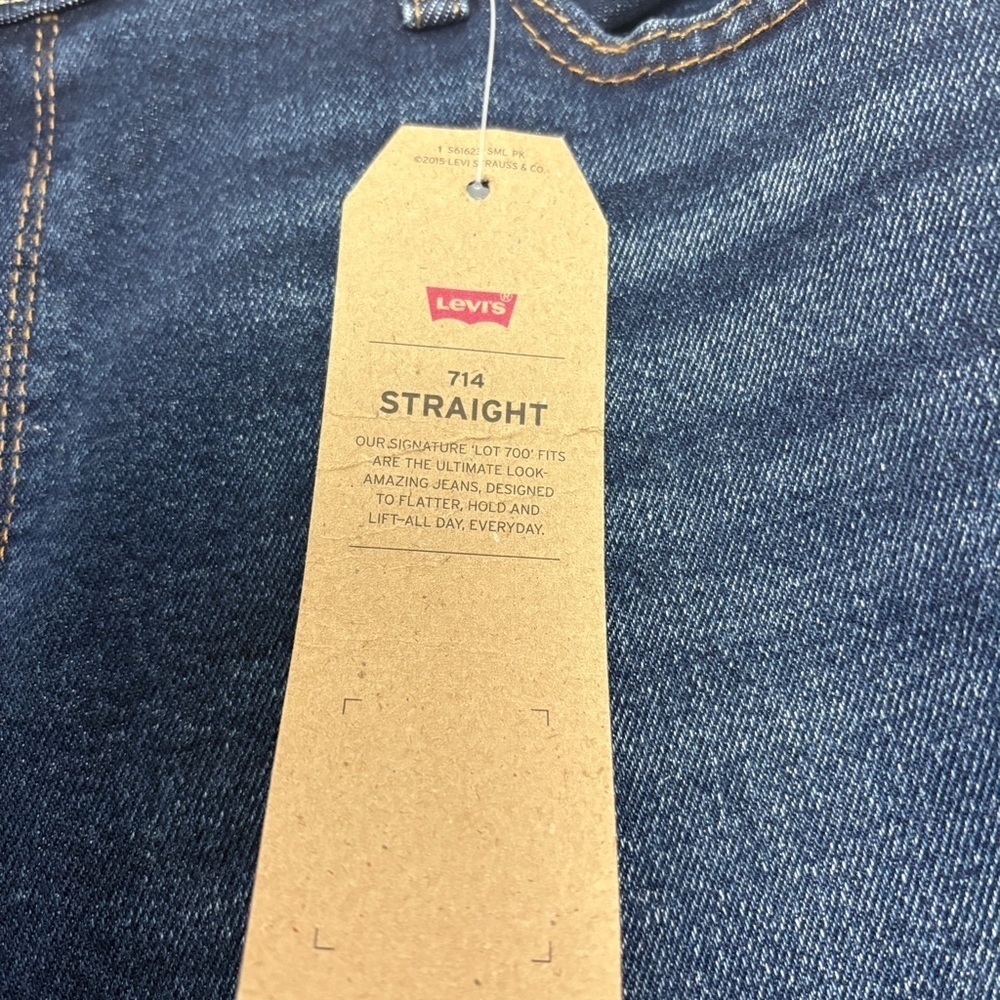 Levi’s 714 Womens Straight leg jeans size 34 - Picture 3 of 11